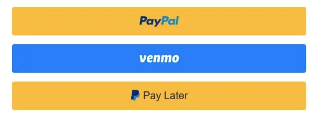 PayPal button stack